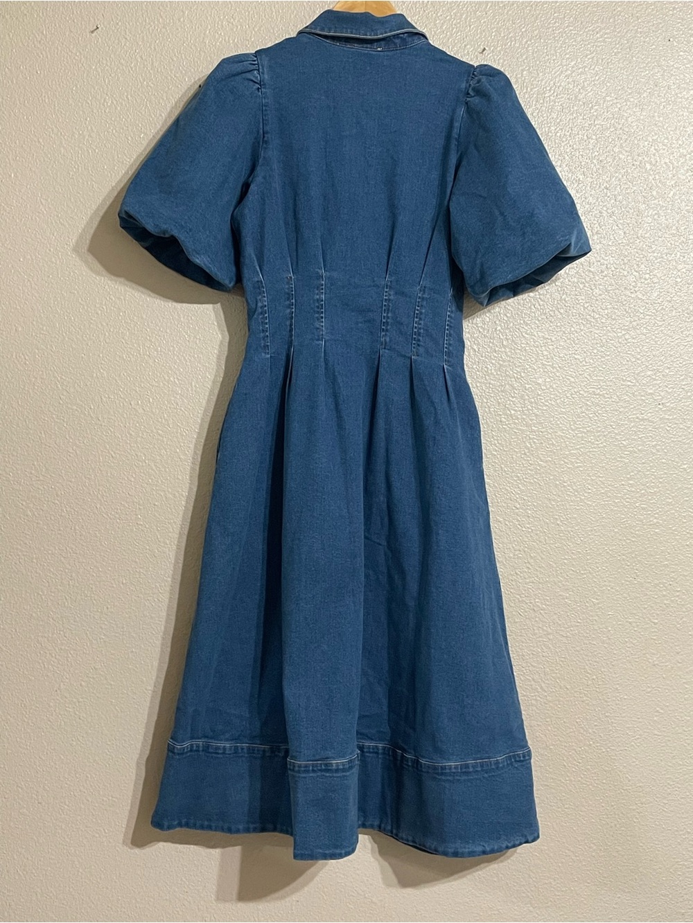 House of Harlow 1960 Edie Denim Midi Dress - Picture 4 of 14